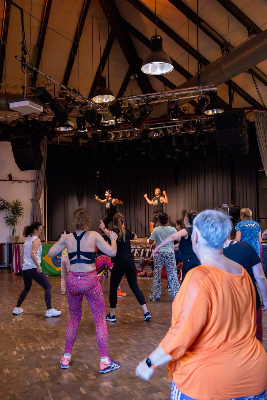 Der Saal während des Workshops